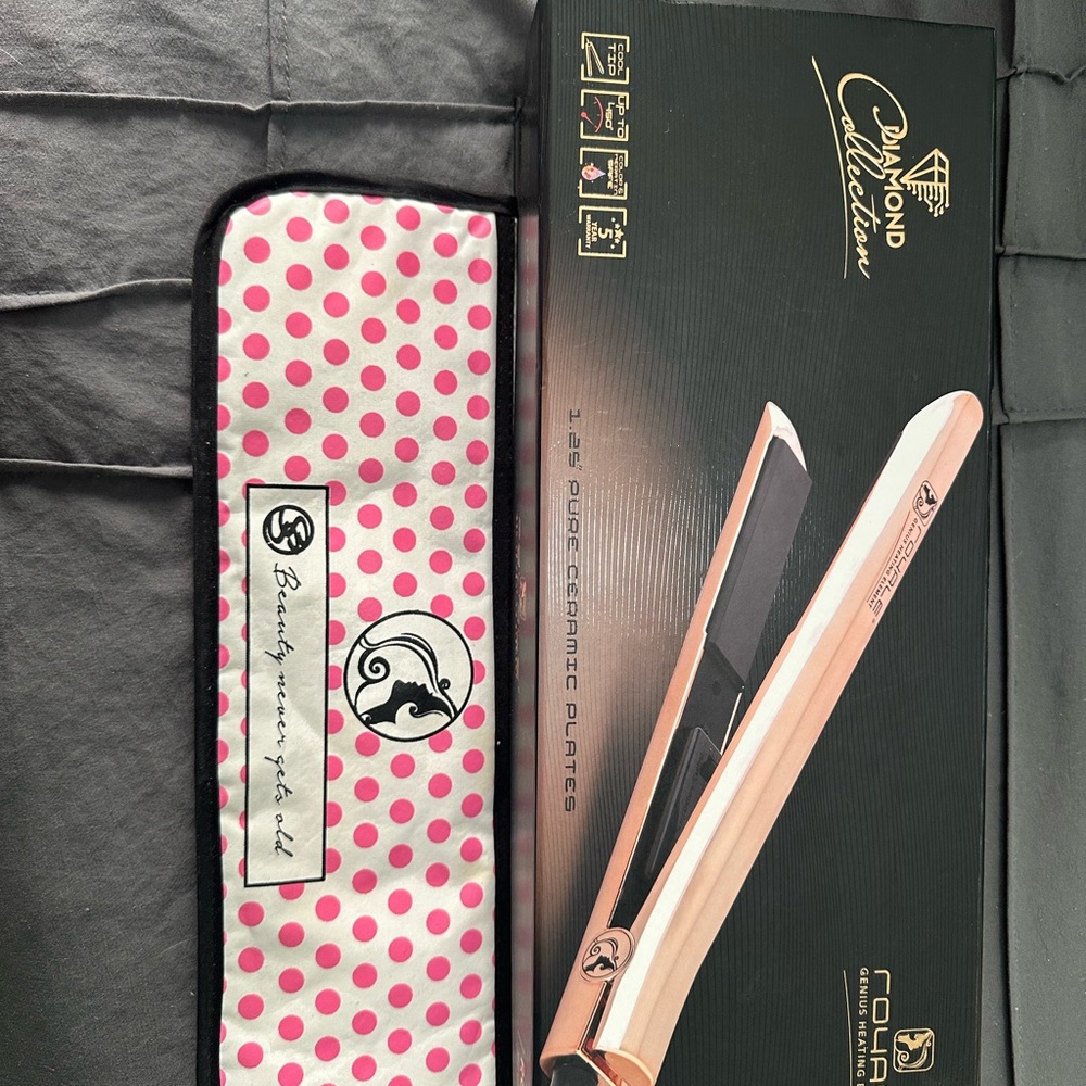 Pink Hair Straightener